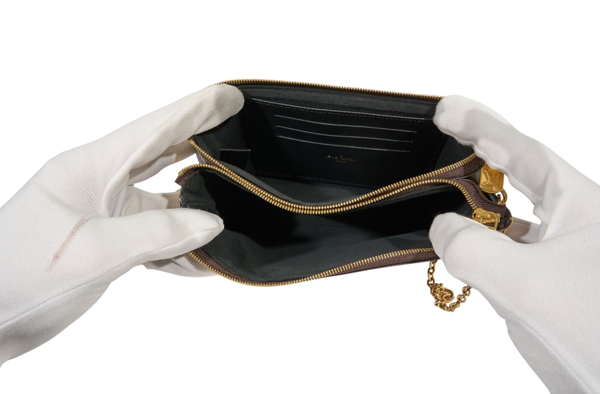 Louis Vuitton Double Pochette Monogram Giant Reverse