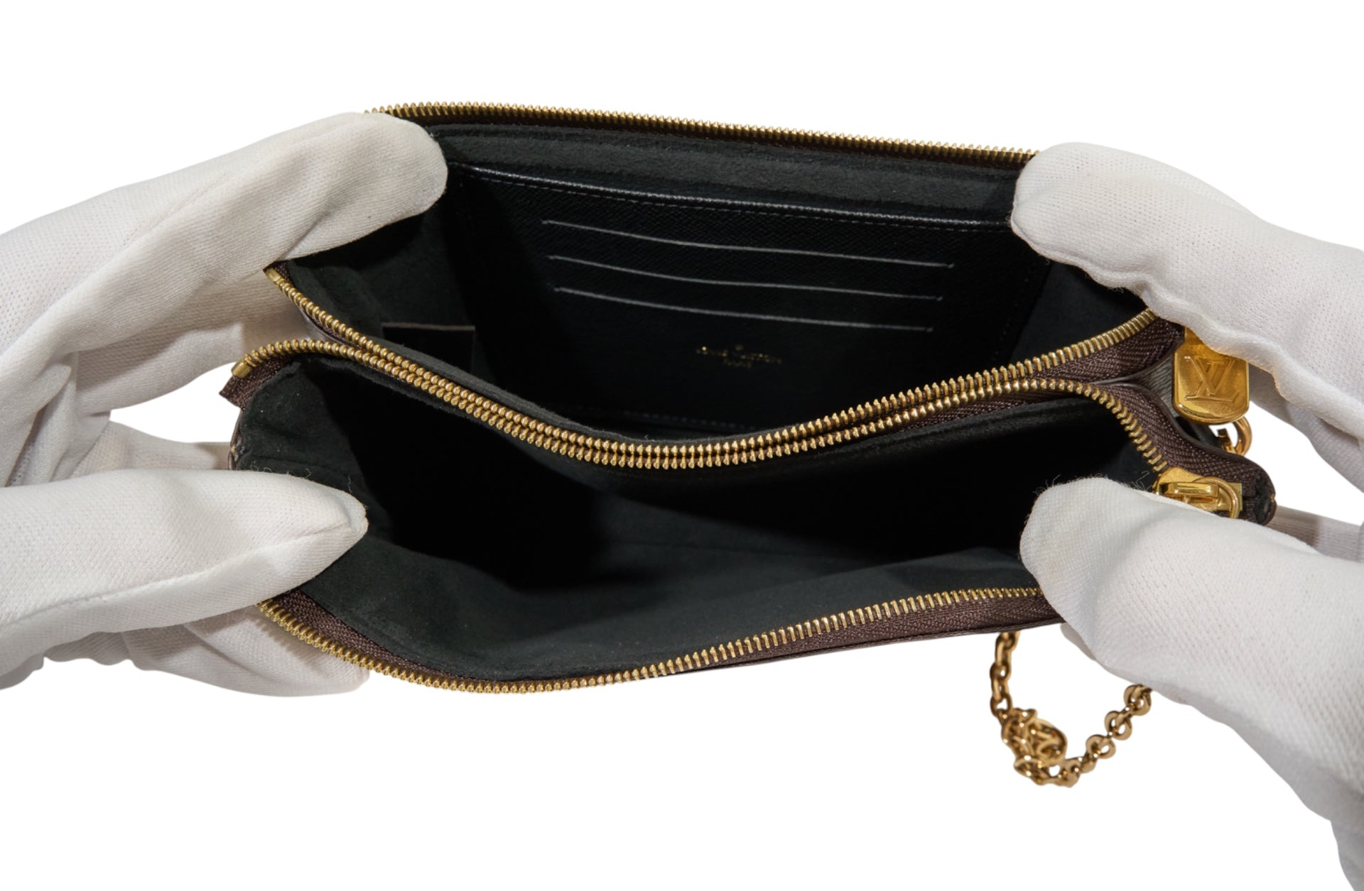 Louis Vuitton Double Pochette Monogram Giant Reverse