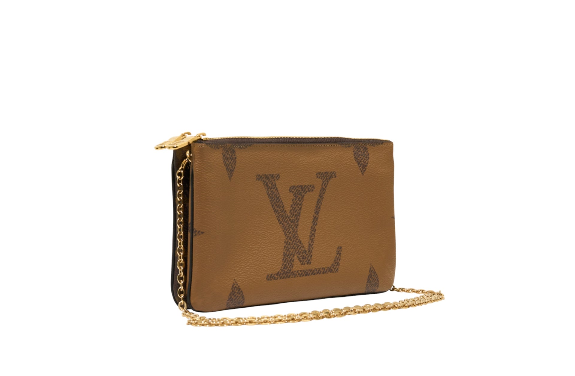 Louis Vuitton Double Pochette Monogram Giant Reverse