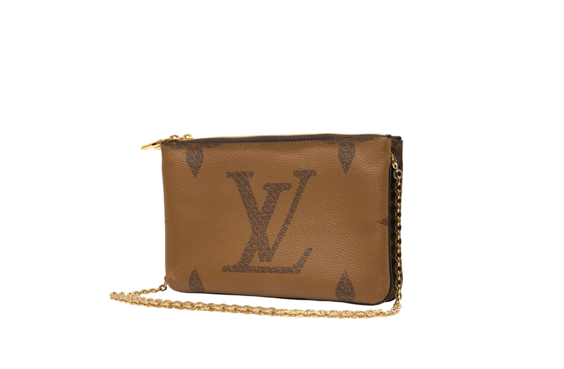 Louis Vuitton Double Pochette Monogram Giant Reverse