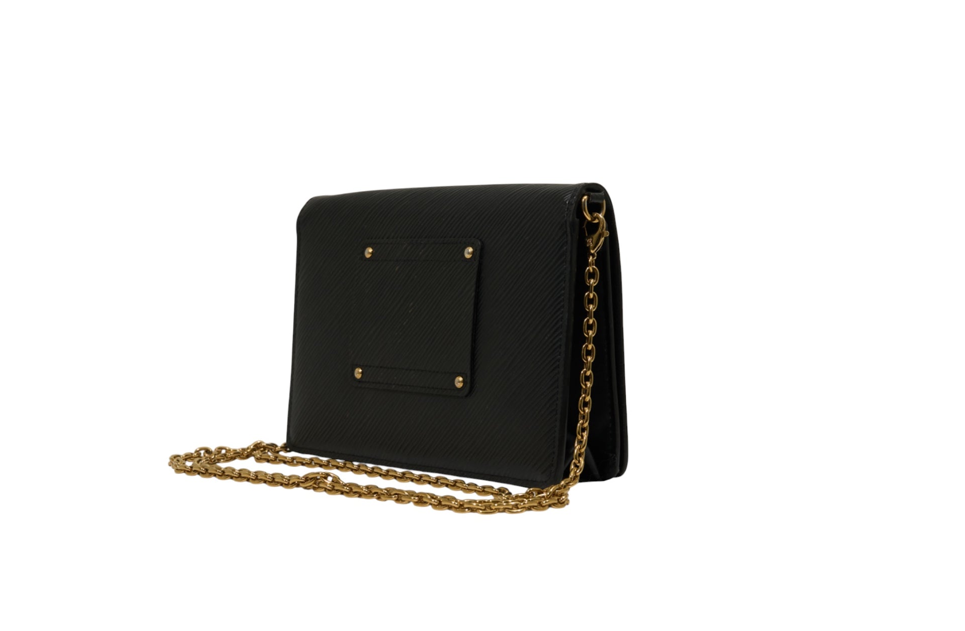 Louis Vuitton Twist Belt Chain Pouch Epi Noir