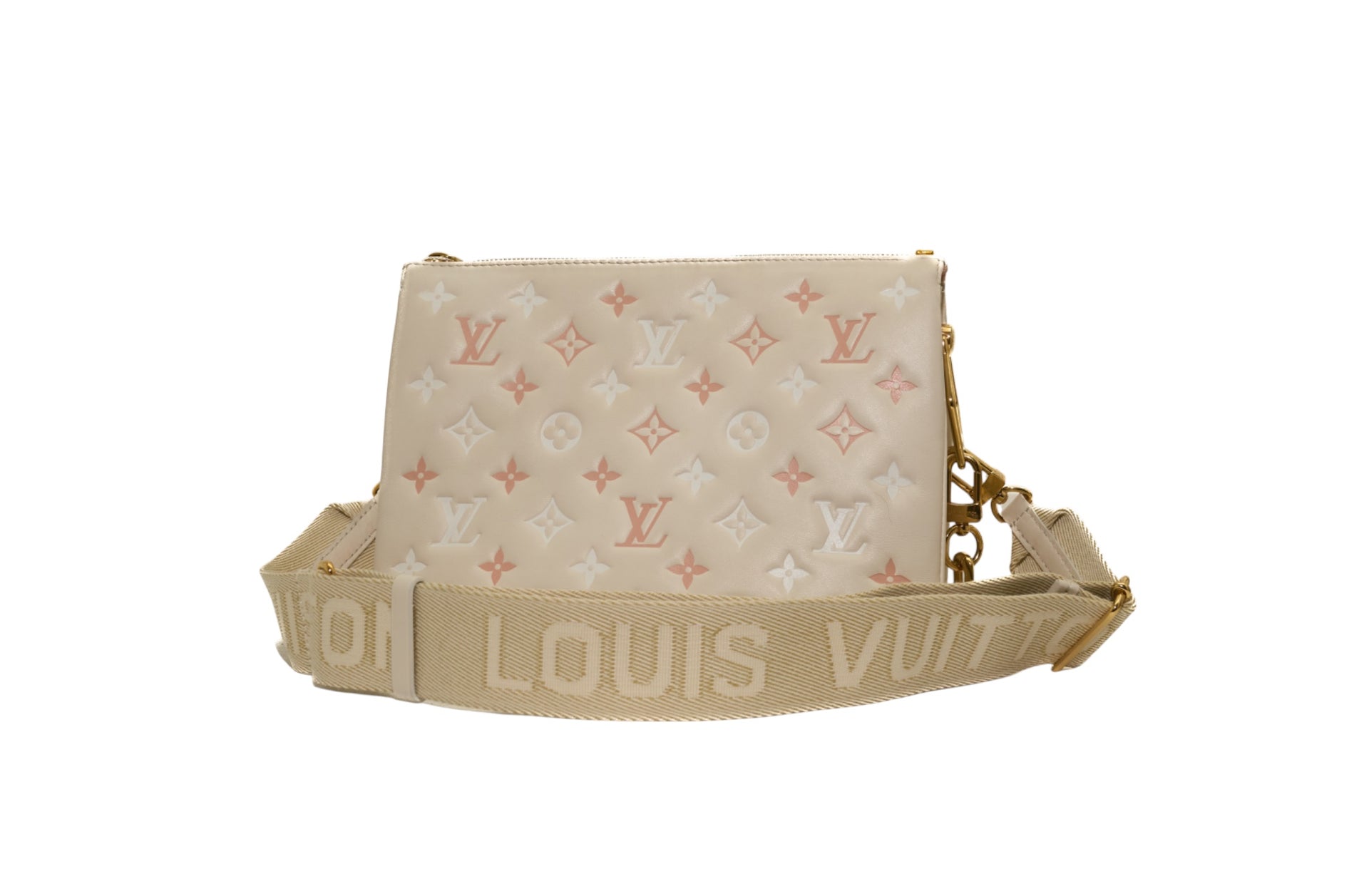 Louis Vuitton Coussin PM Monogram Lamb Leather Creme