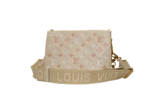 Louis Vuitton Coussin PM Monogram Lamb Leather Creme