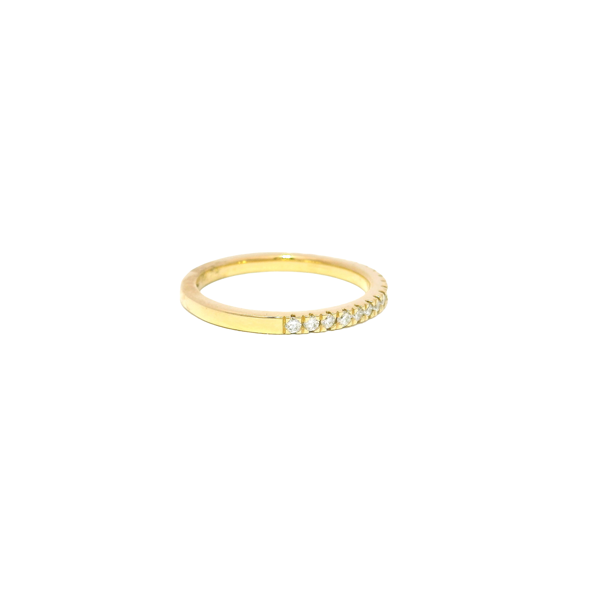 Lab Grown Diamond in 14K Yellow Gold Sz 7