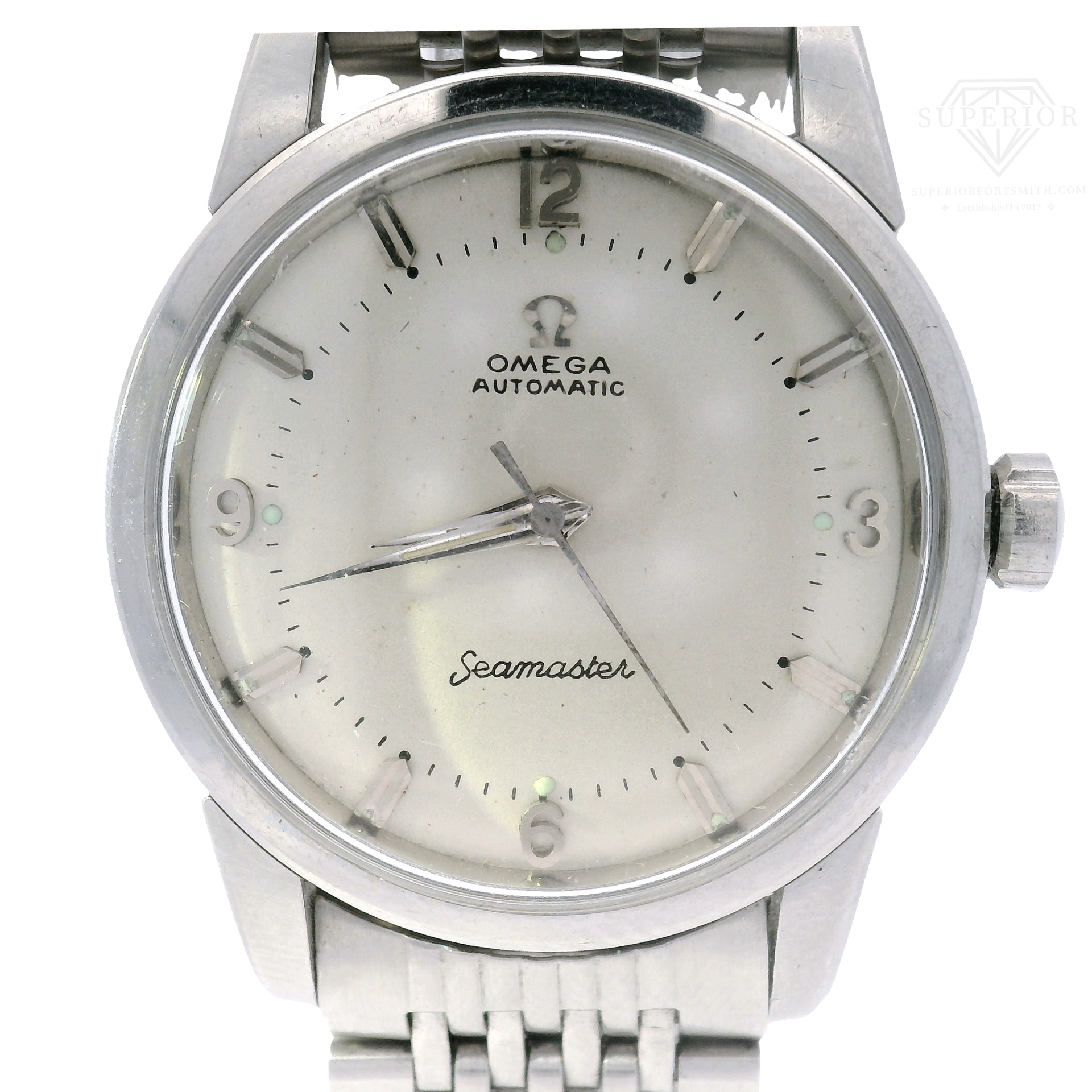 34mm Omega Seamaster on Stainless Bracelet
