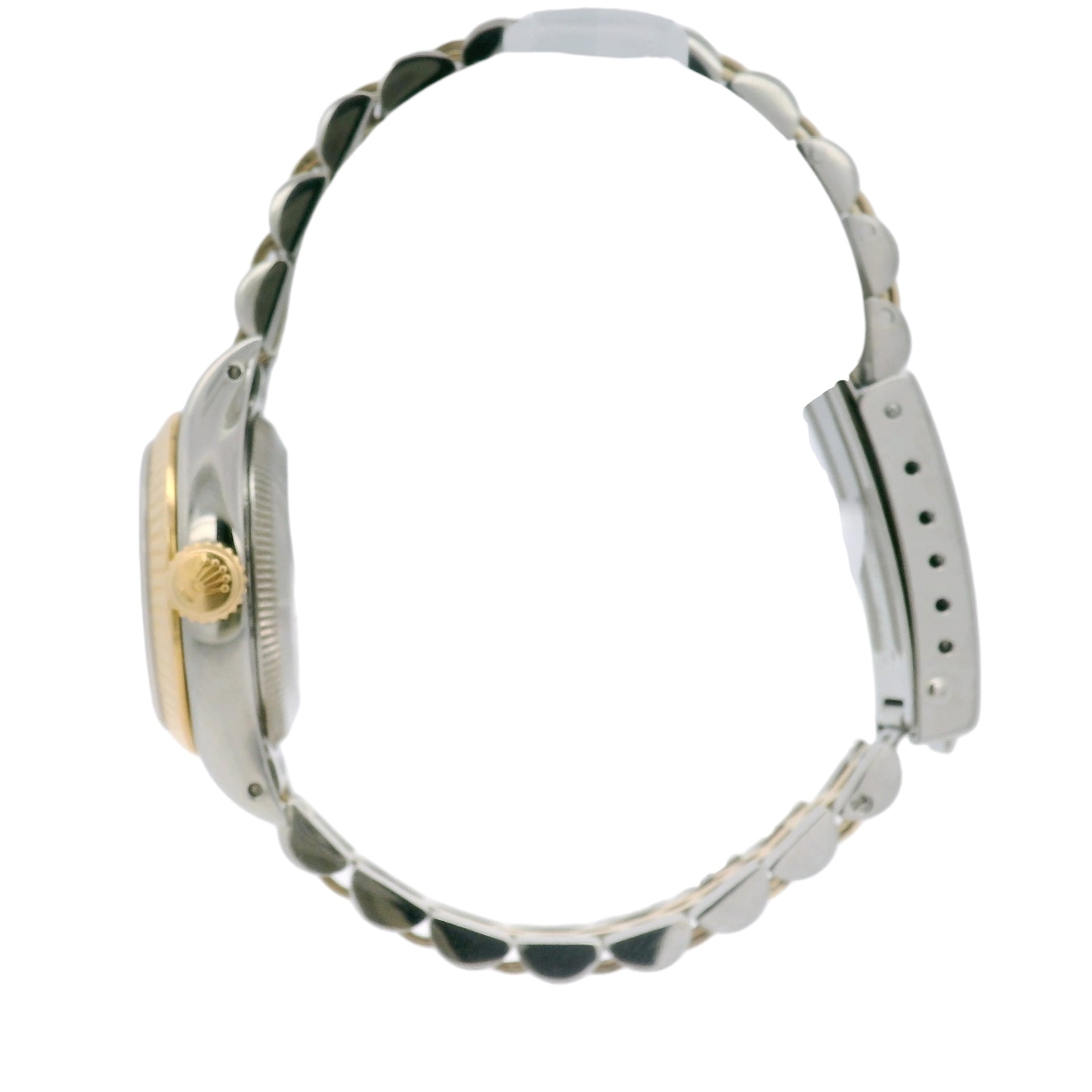 24mm Rolex Ladies Oyster Perpetual Champagne Dial Two Tone Jubilee 1986