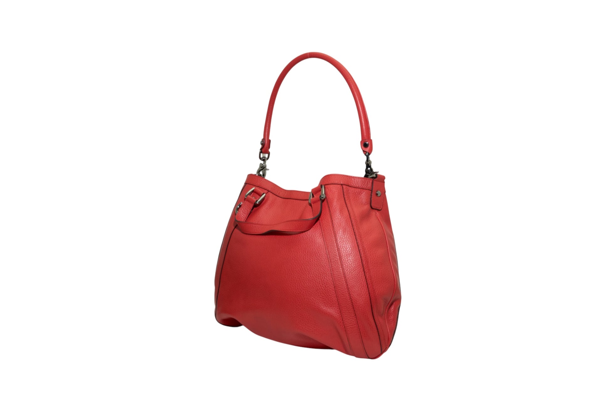 Gucci Abbey Red Leather Tote