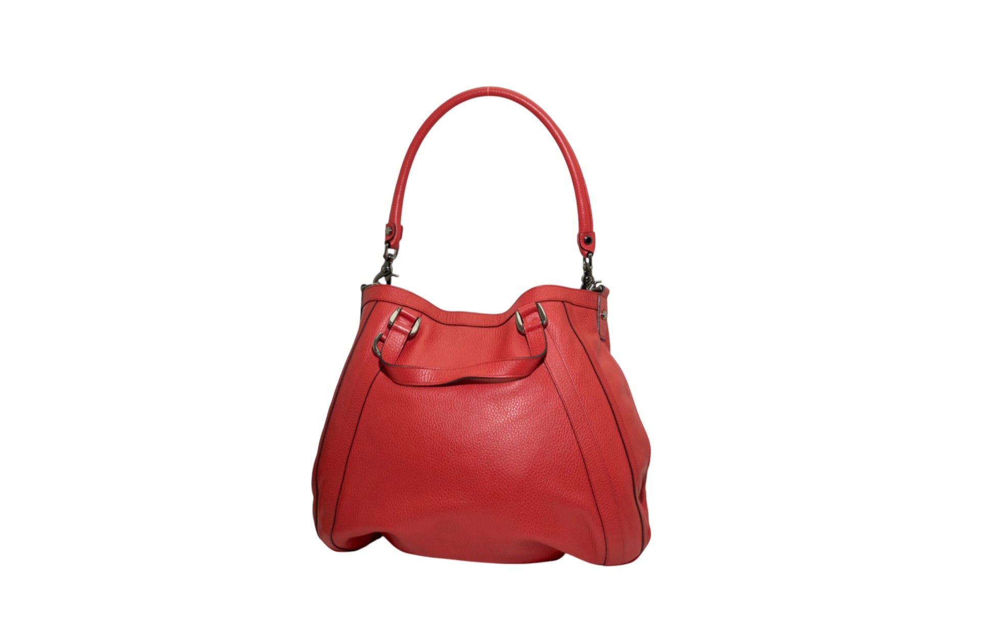 Gucci Abbey Red Leather Tote