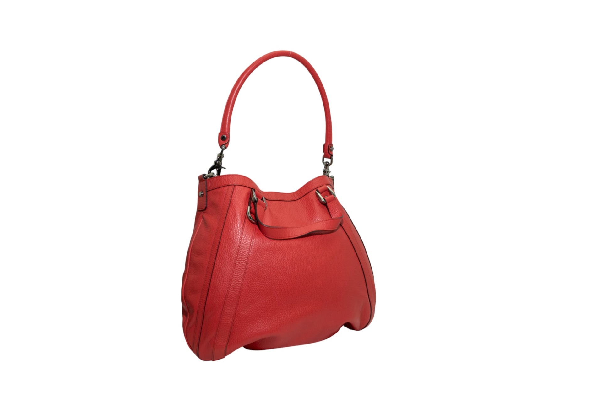 Gucci Abbey Red Leather Tote