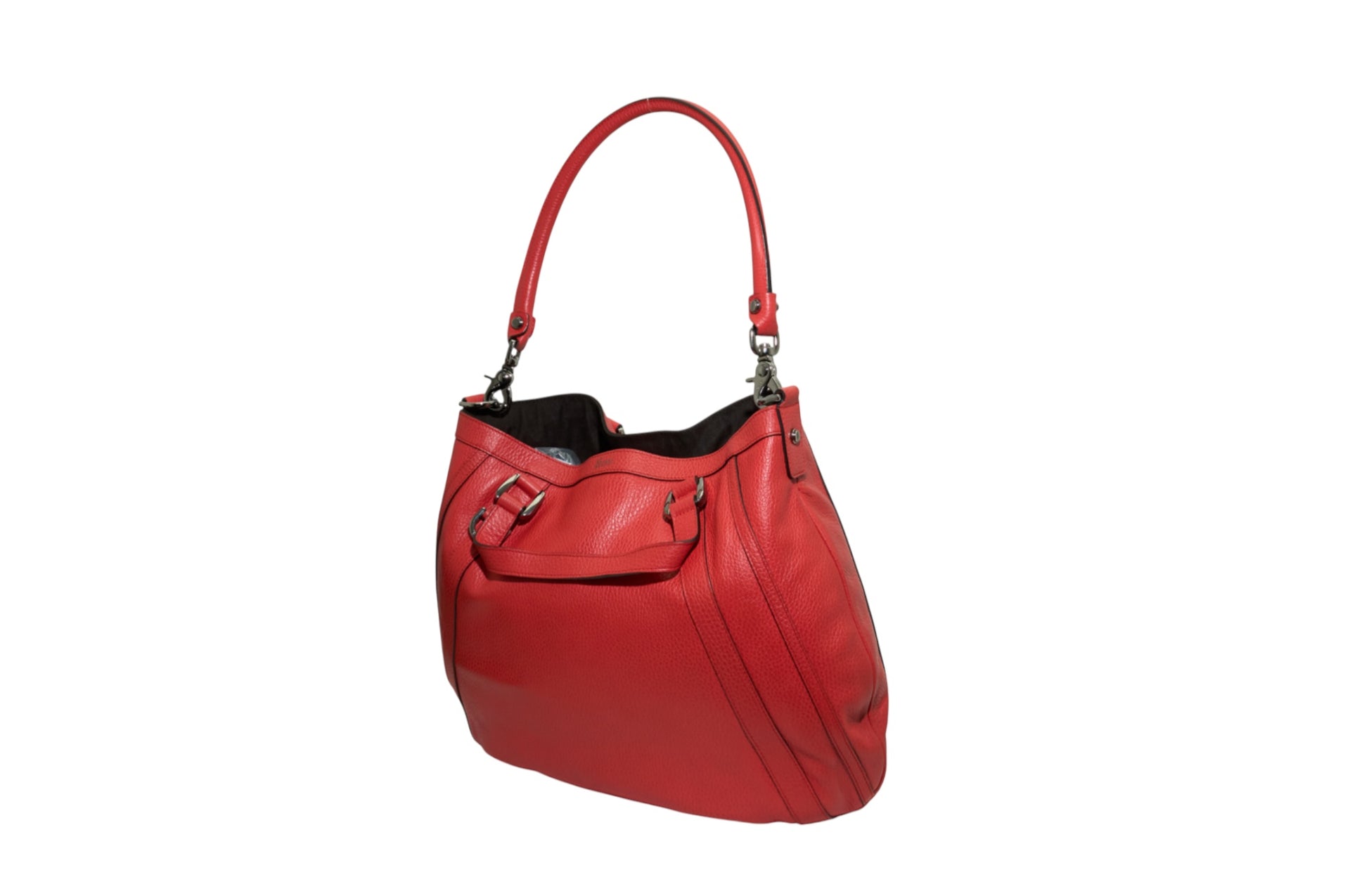 Gucci Abbey Red Leather Tote