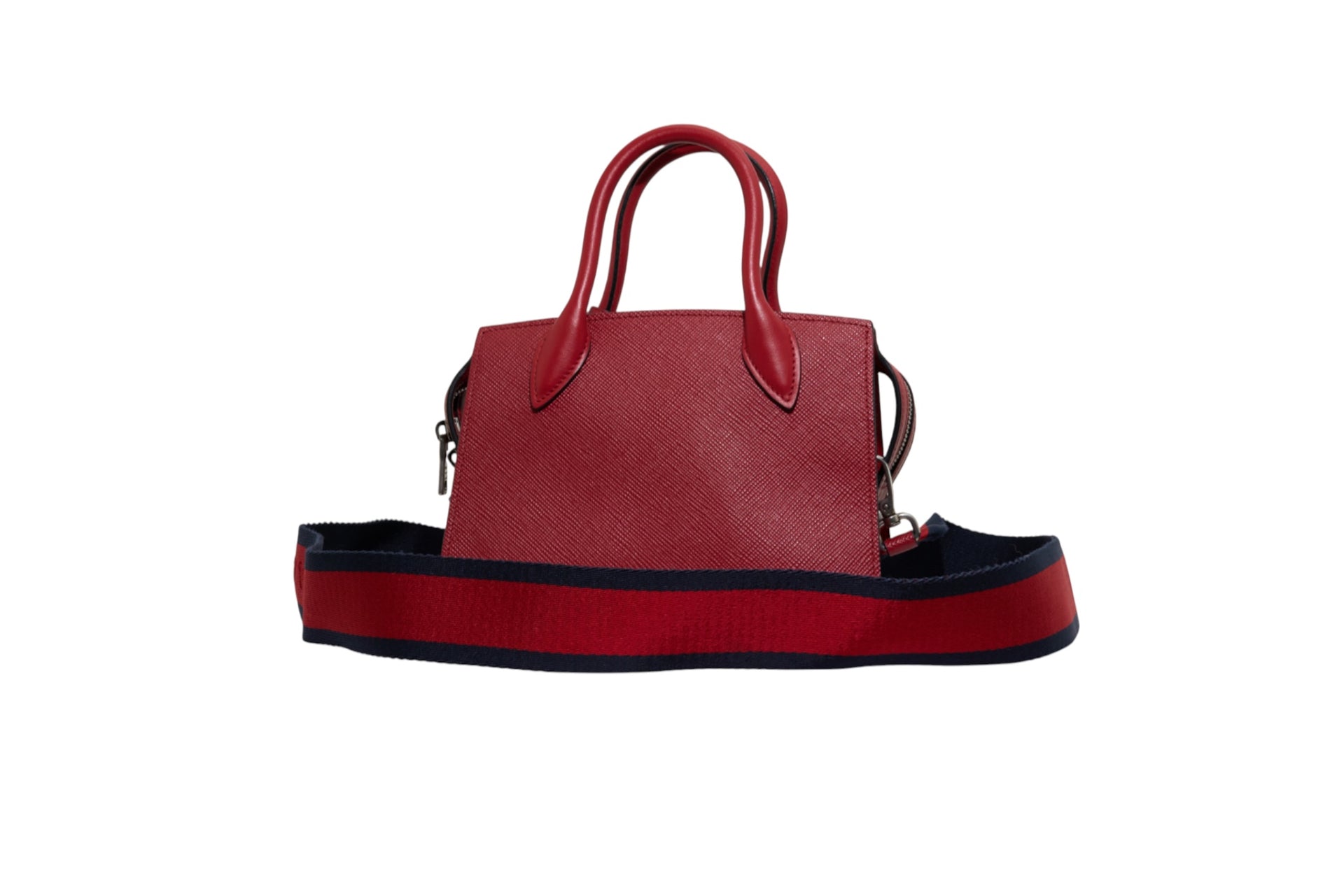 Prada Saffiano Cuir Calfskin Medium Top Handle Tote