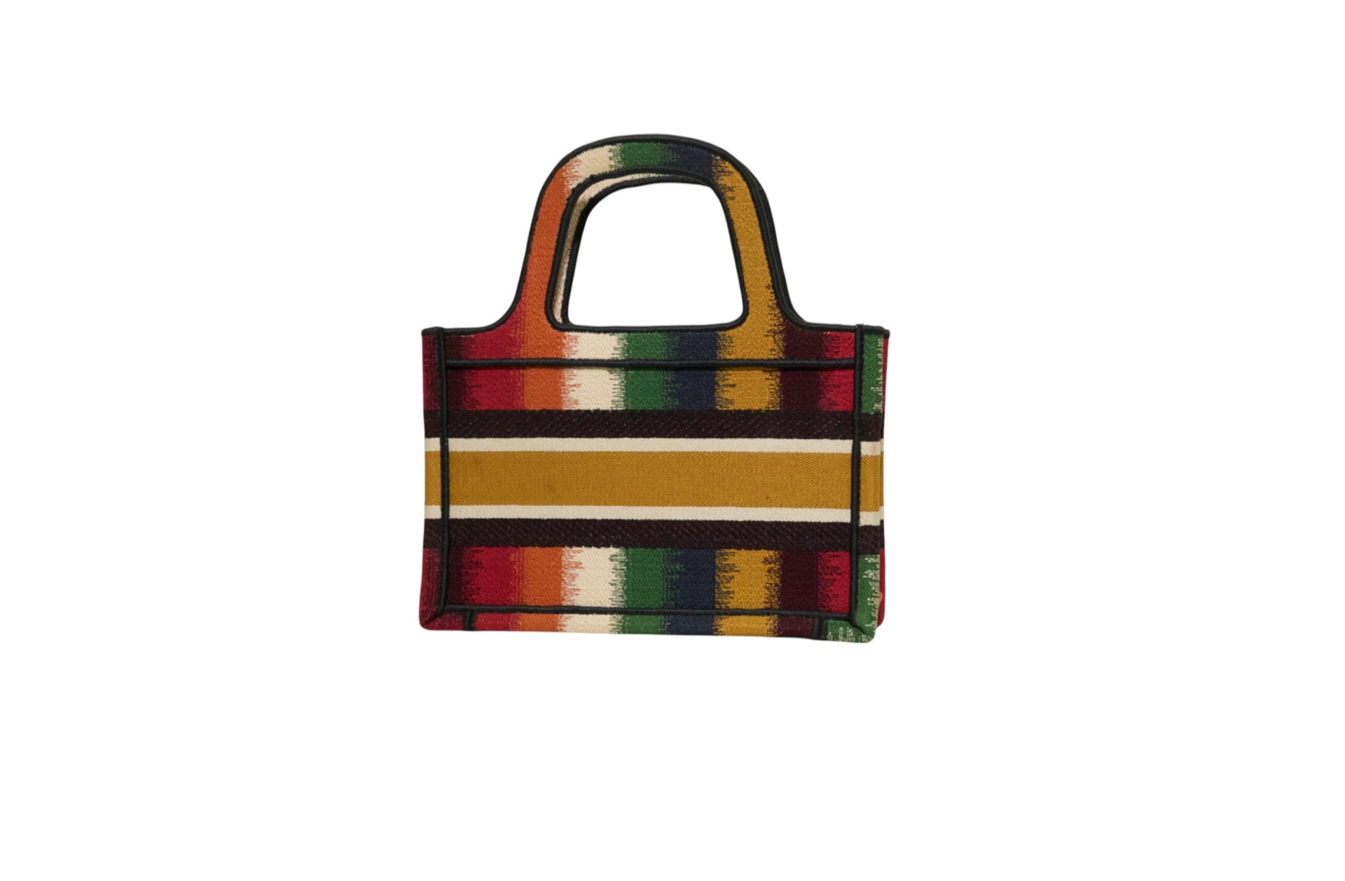 Christian Dior Mini D Stripes Book Tote Handbag