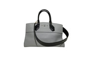 Louis Vuitton City Steamer EW Calf Leather Python White/Black