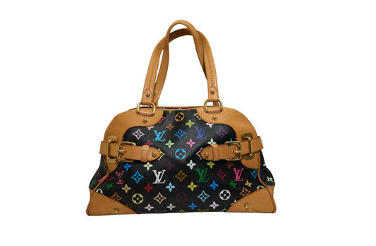 Louis Vuitton Claudia Monogram Multicolore Noir