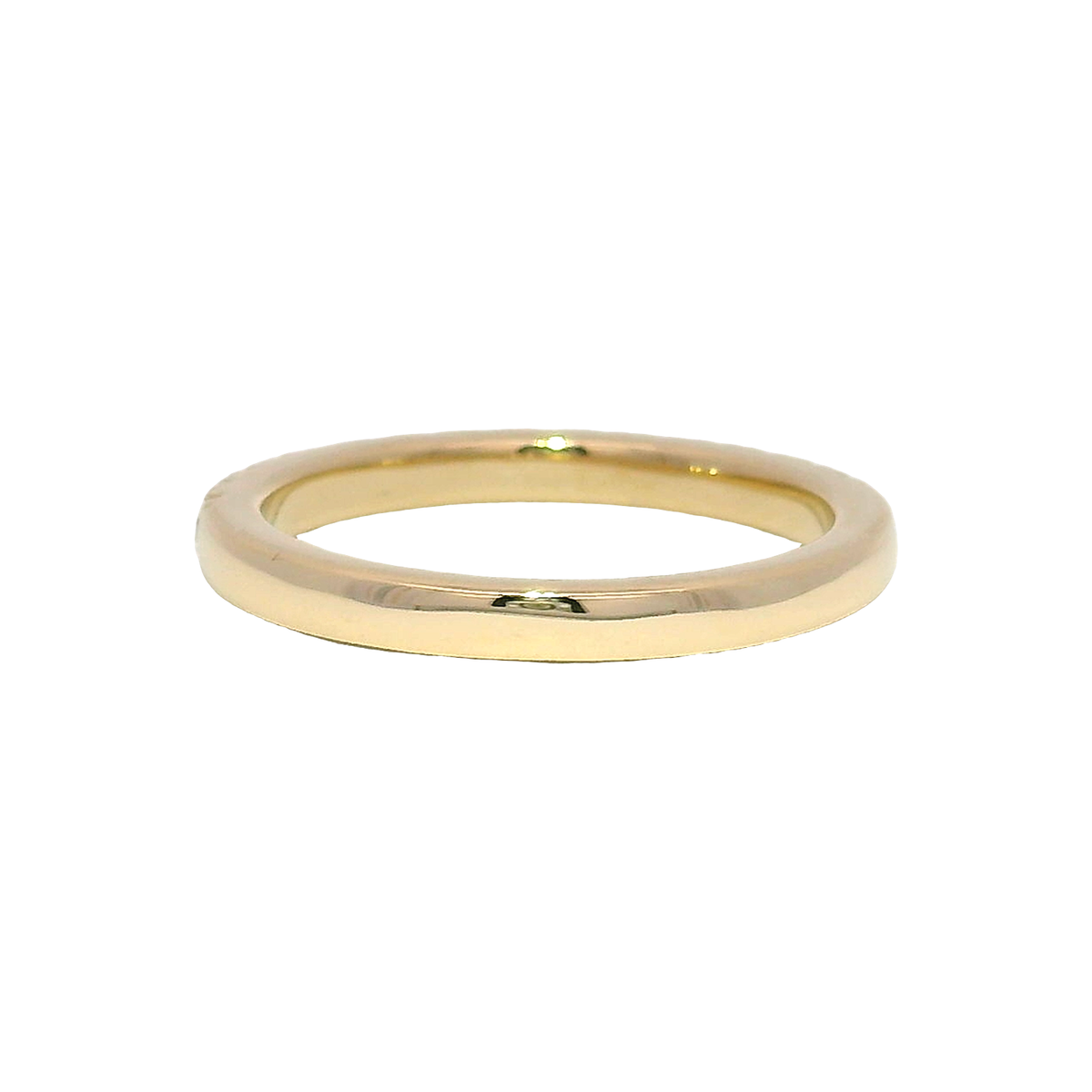 Lab Grown Diamond Band in 14K Yellow Gold Size 6