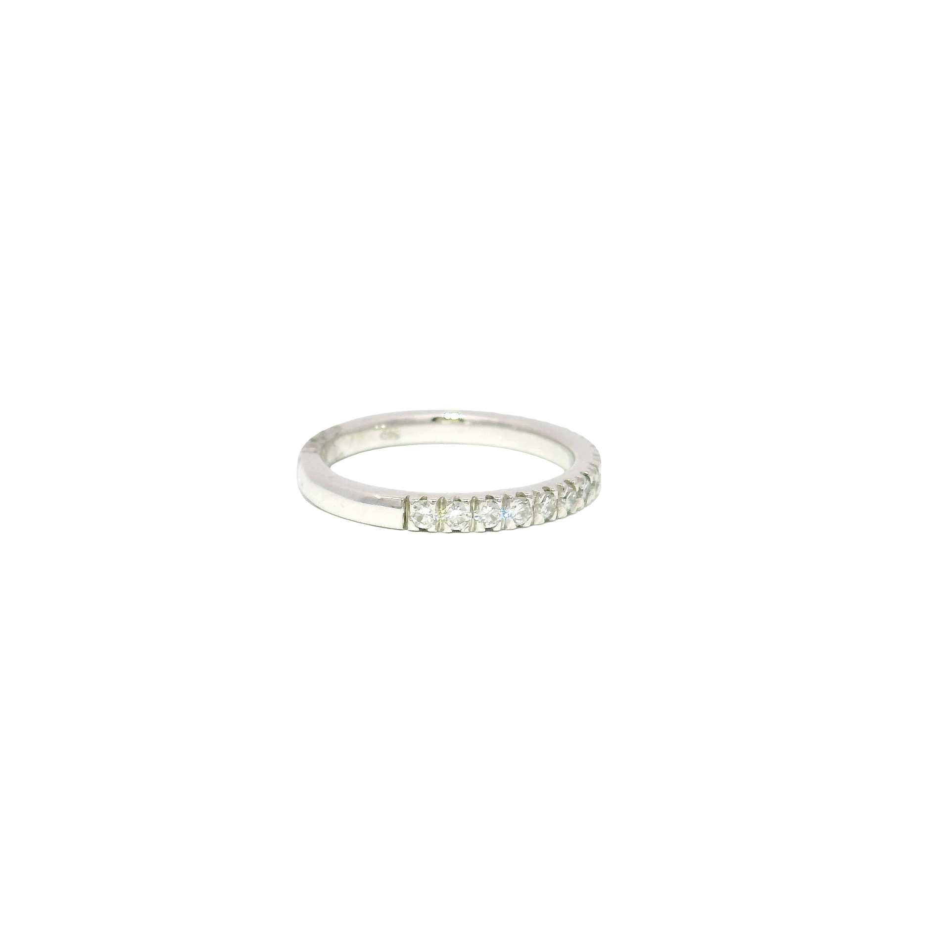 Lab Grown Diamond in 14K White Gold Sz 5