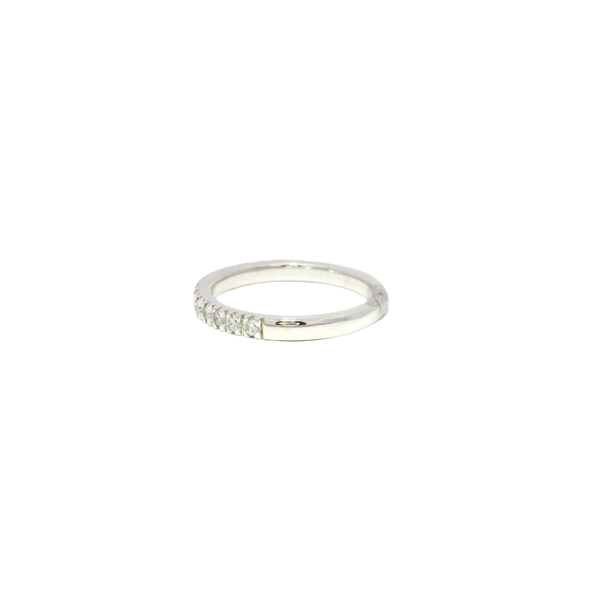 Lab Grown Diamond in 14K White Gold Sz 5