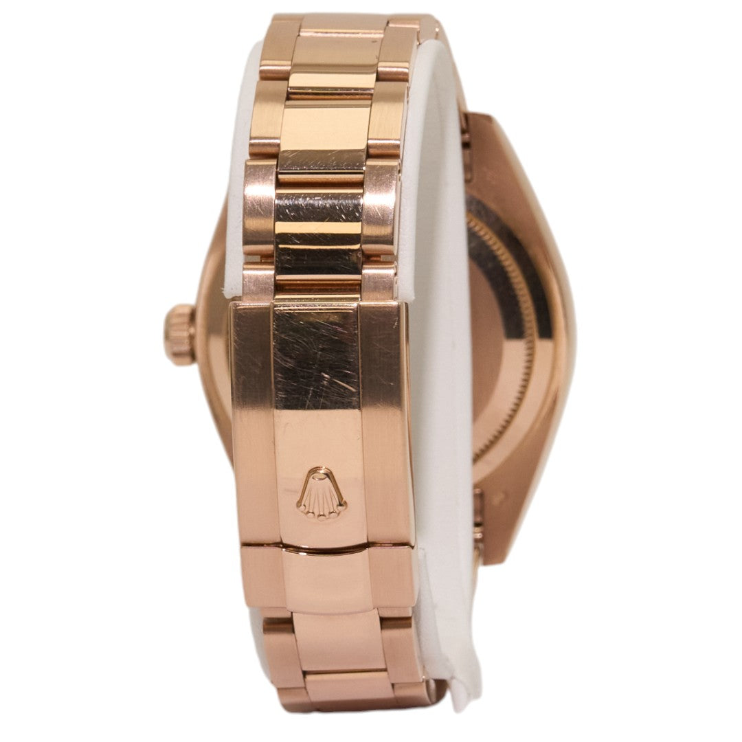42mm Rolex Skydweller Rose Gold Sundust Roman Dial (2017)