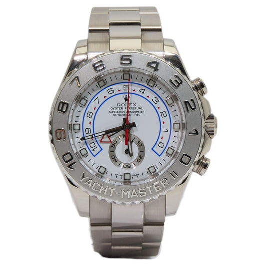 44mm Rolex Yacht Master II 18K White Gold (2011)