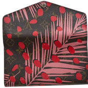 Louis Vuitton Sarah Wallet Monogram Jungle Dots Sugar Pink Poppy