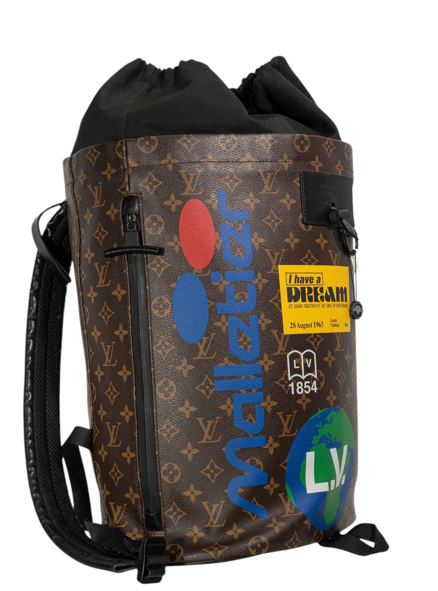 Louis Vuitton Monogram Chalk Backpack