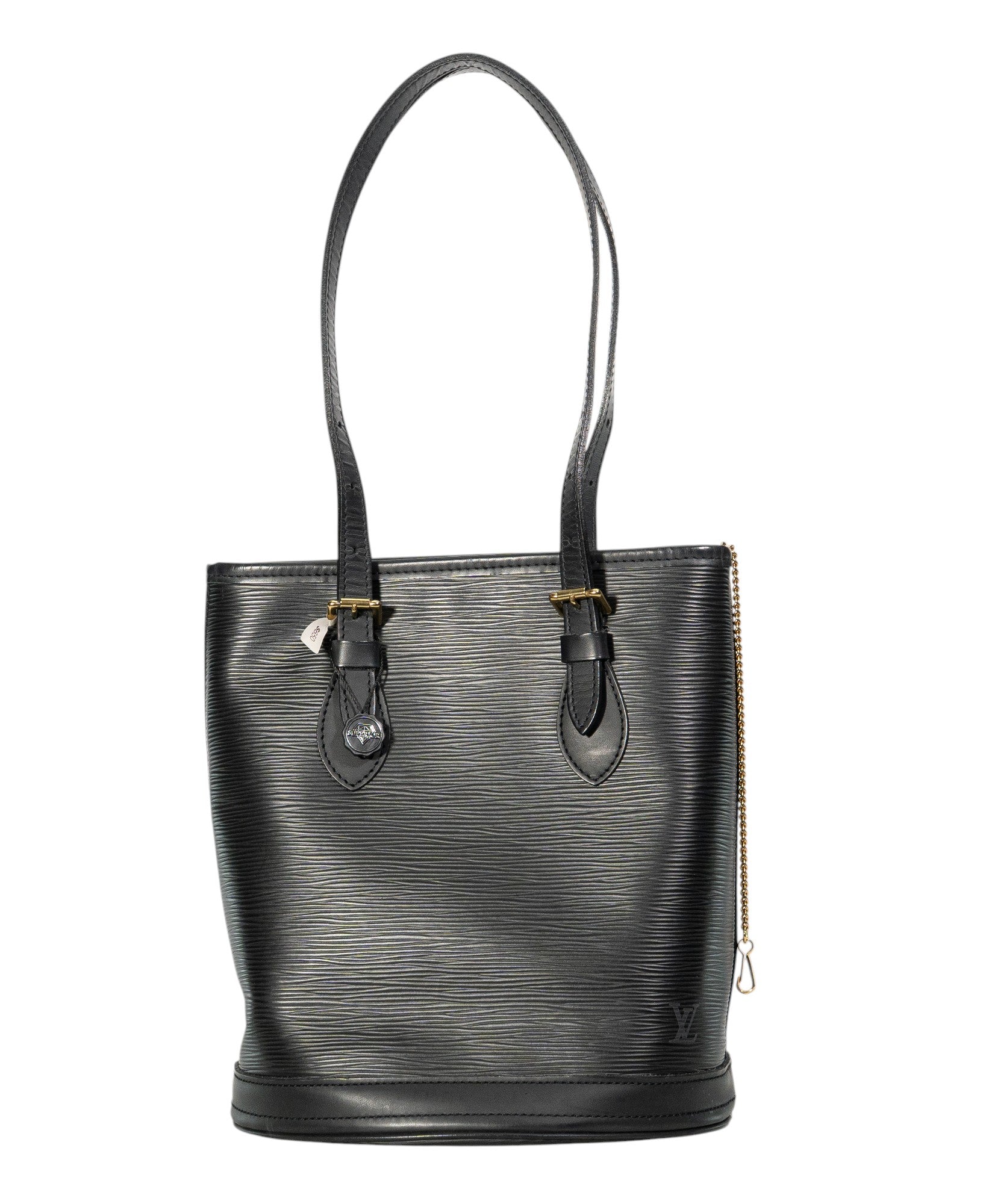 Louis Vuitton Black Epi Leather Bucket Bag