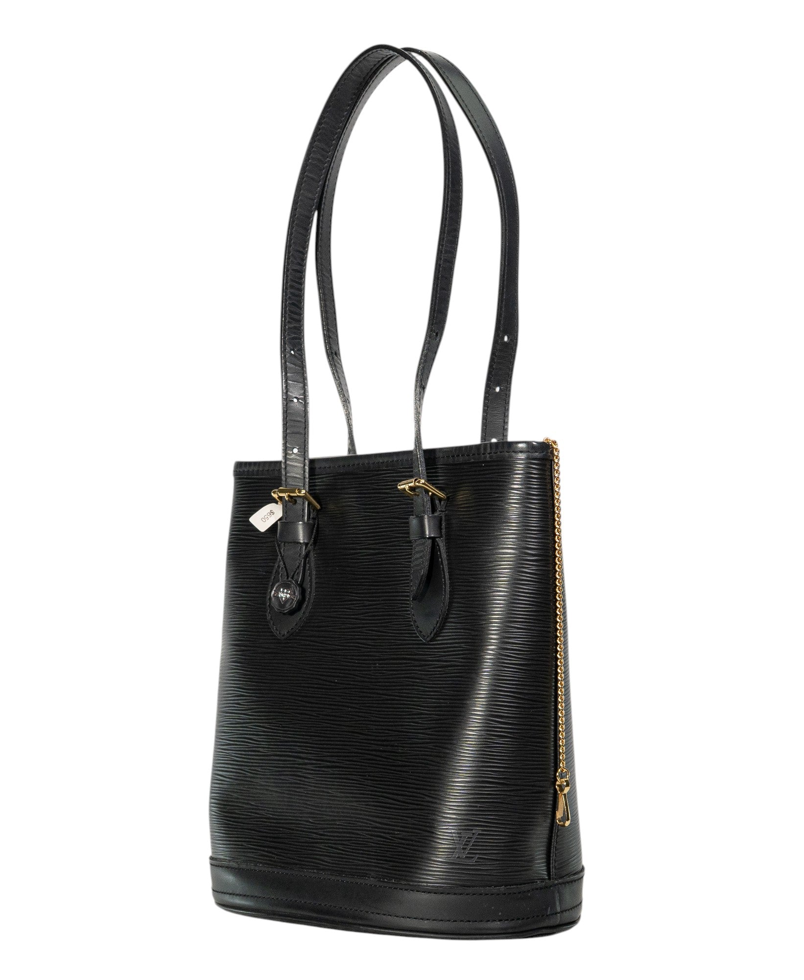 Louis Vuitton Black Epi Leather Bucket Bag