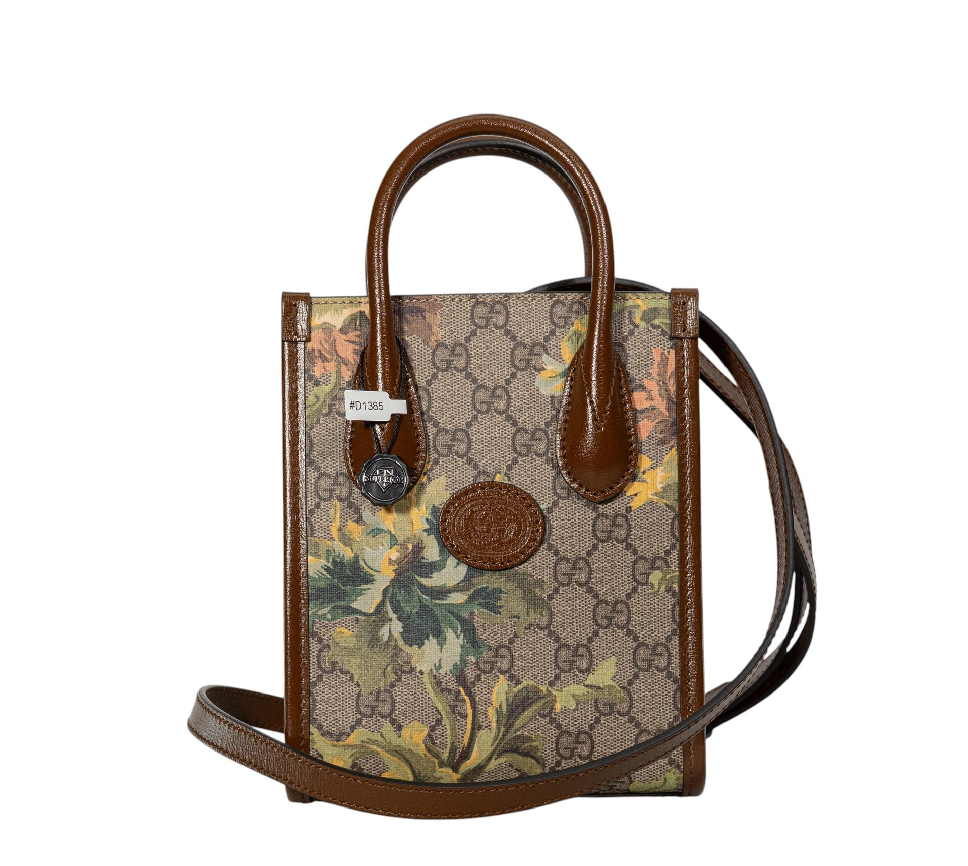 Gucci Supreme Carnation Mini Tote