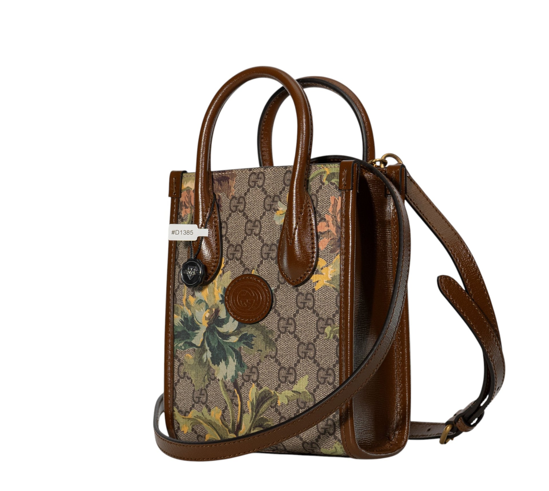 Gucci Supreme Carnation Mini Tote