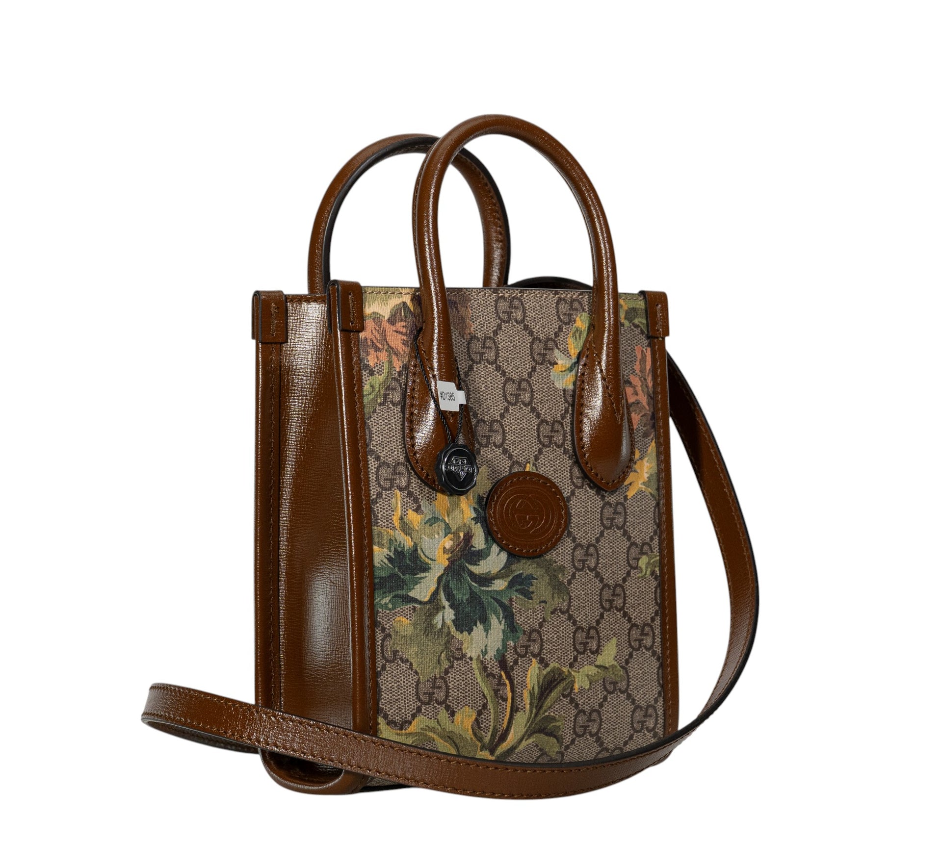 Gucci Supreme Carnation Mini Tote