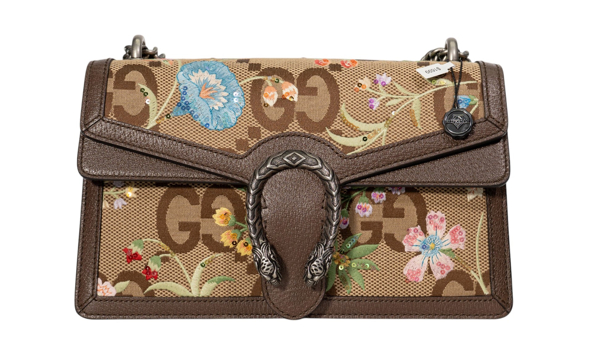 Gucci Dionysus Camel Ebony Acero Multicolor