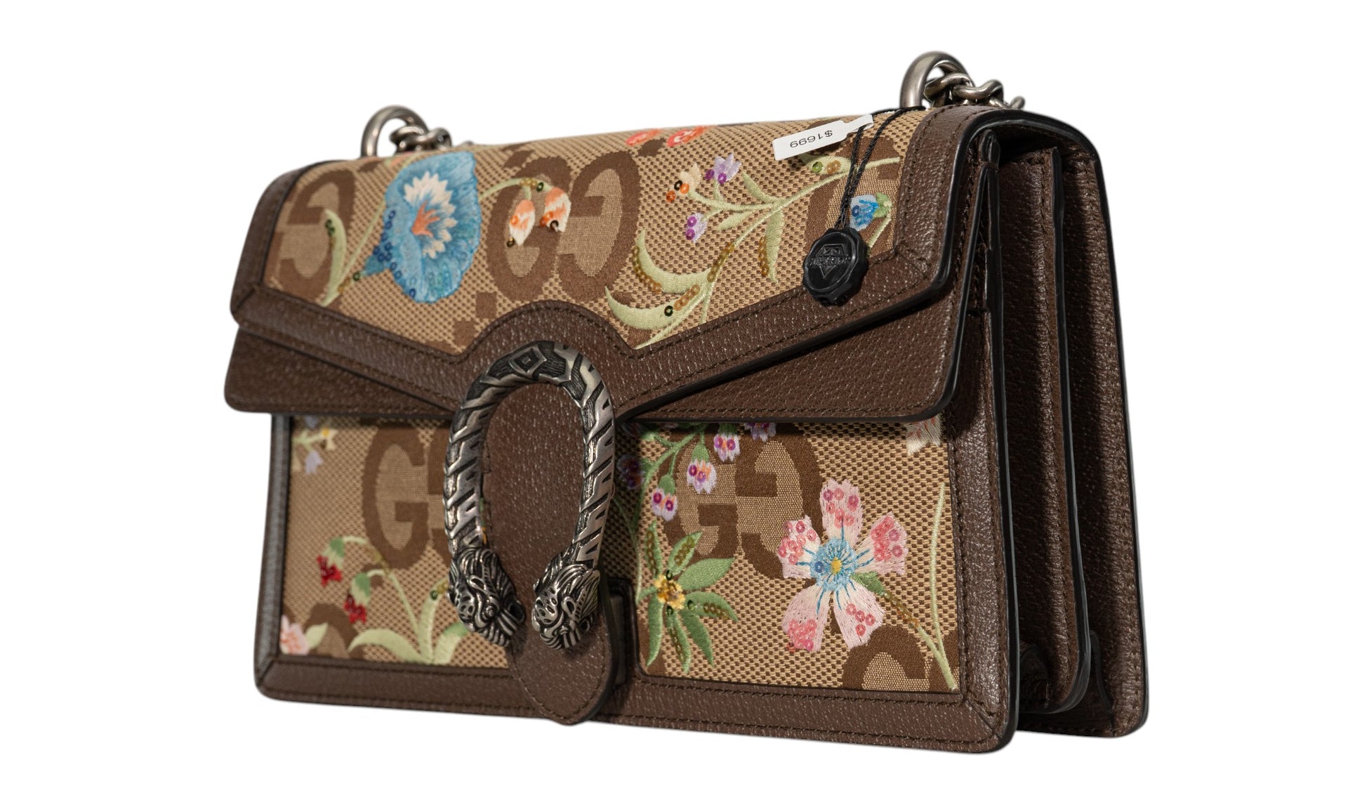 Gucci Dionysus Camel Ebony Acero Multicolor