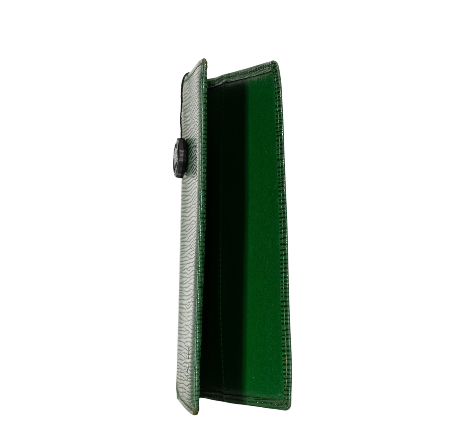 Louis Vuitton Green Epi Leather Vintage Checkbook