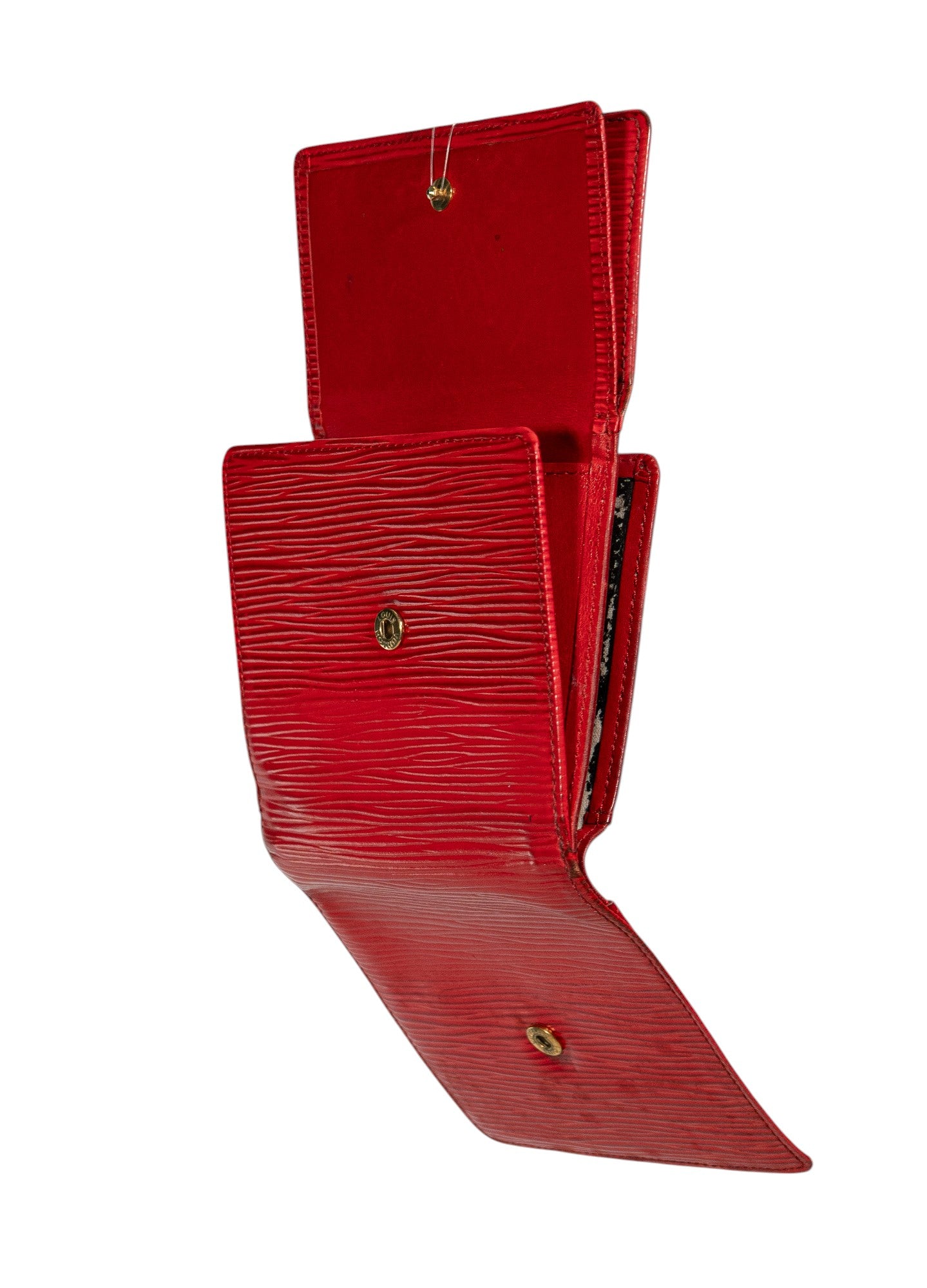 Louis Vuitton Snap Wallet in Red Epi Leather