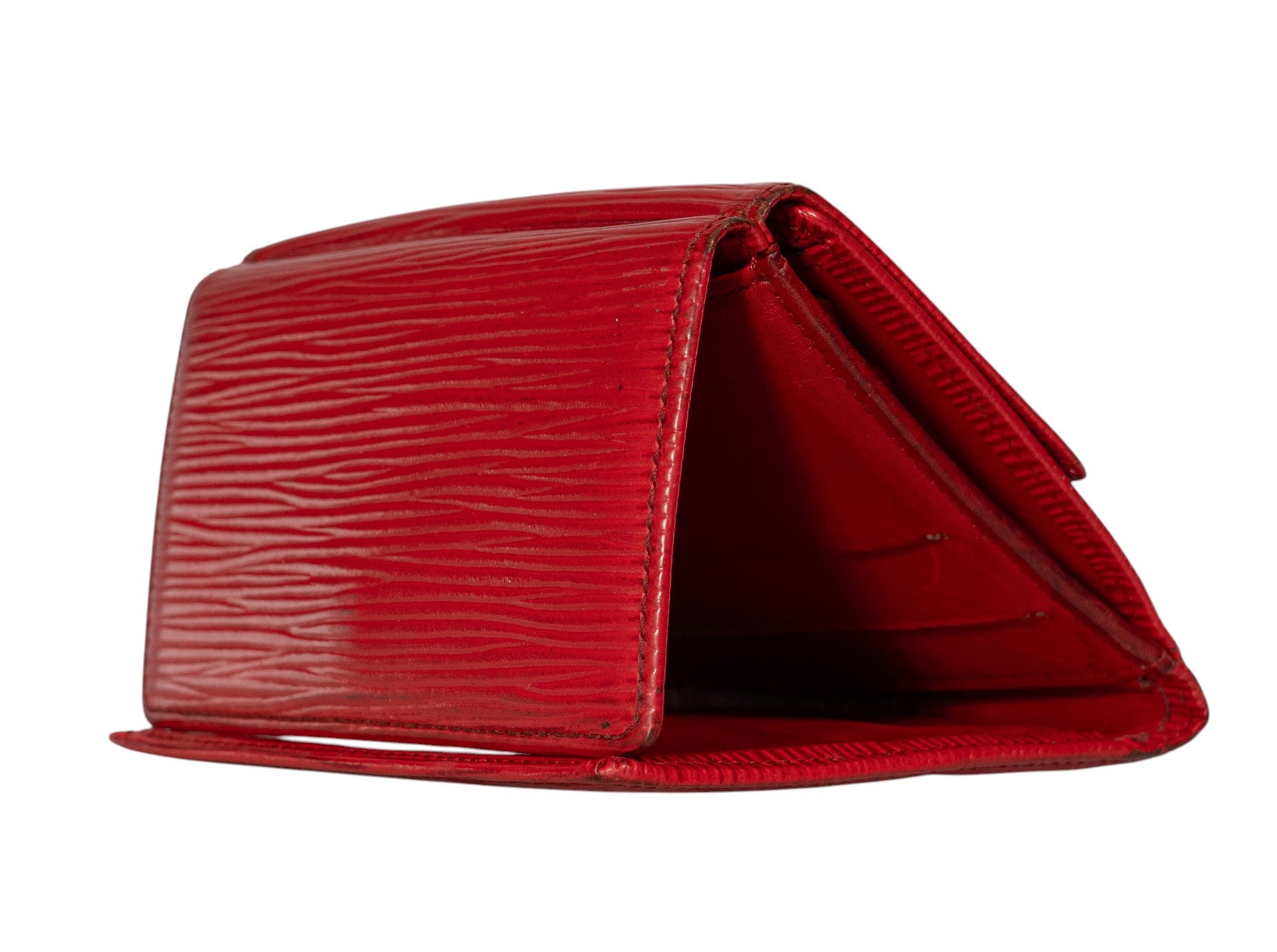 Louis Vuitton Snap Wallet in Red Epi Leather