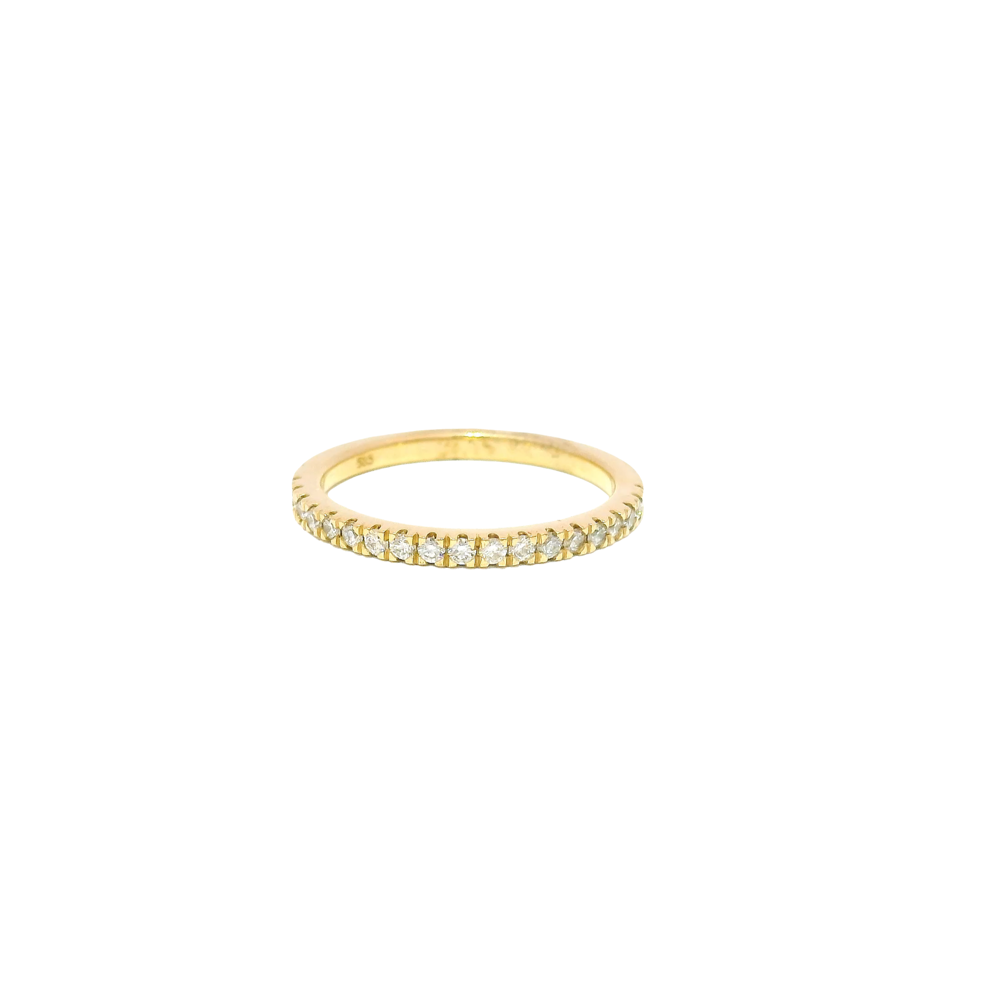 Lab Grown Diamond in 14K Yellow Gold Sz 7