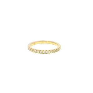 Lab Grown Diamond in 14K Yellow Gold Sz 7