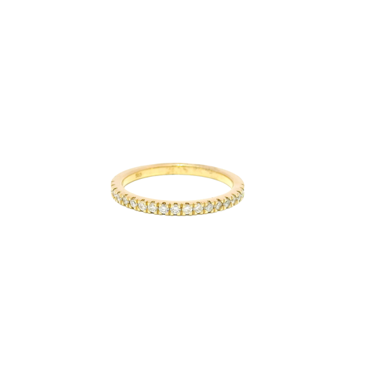 Lab Grown Diamond in 14K Yellow Gold Sz 7