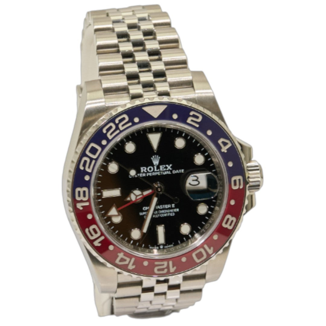 40mm Rolex GMT Master II Pepsi 126710BLRO (2021)