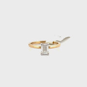 .83ct. E VS1 Lab Grown Emerald Solitaire Diamond Engagement Ring Sz 7