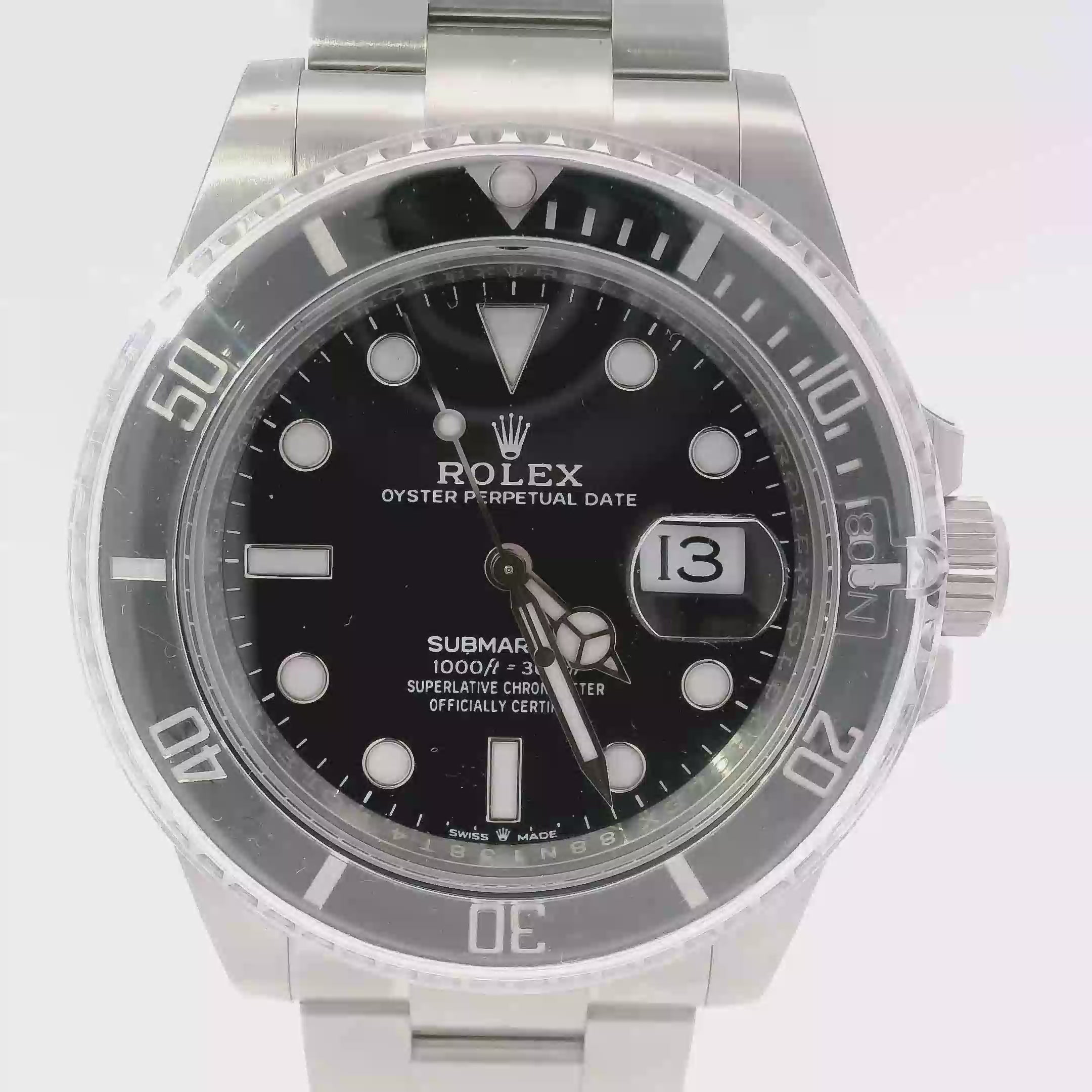 40mm Rolex Submariner Ceramic Unworn Full Set (2024)