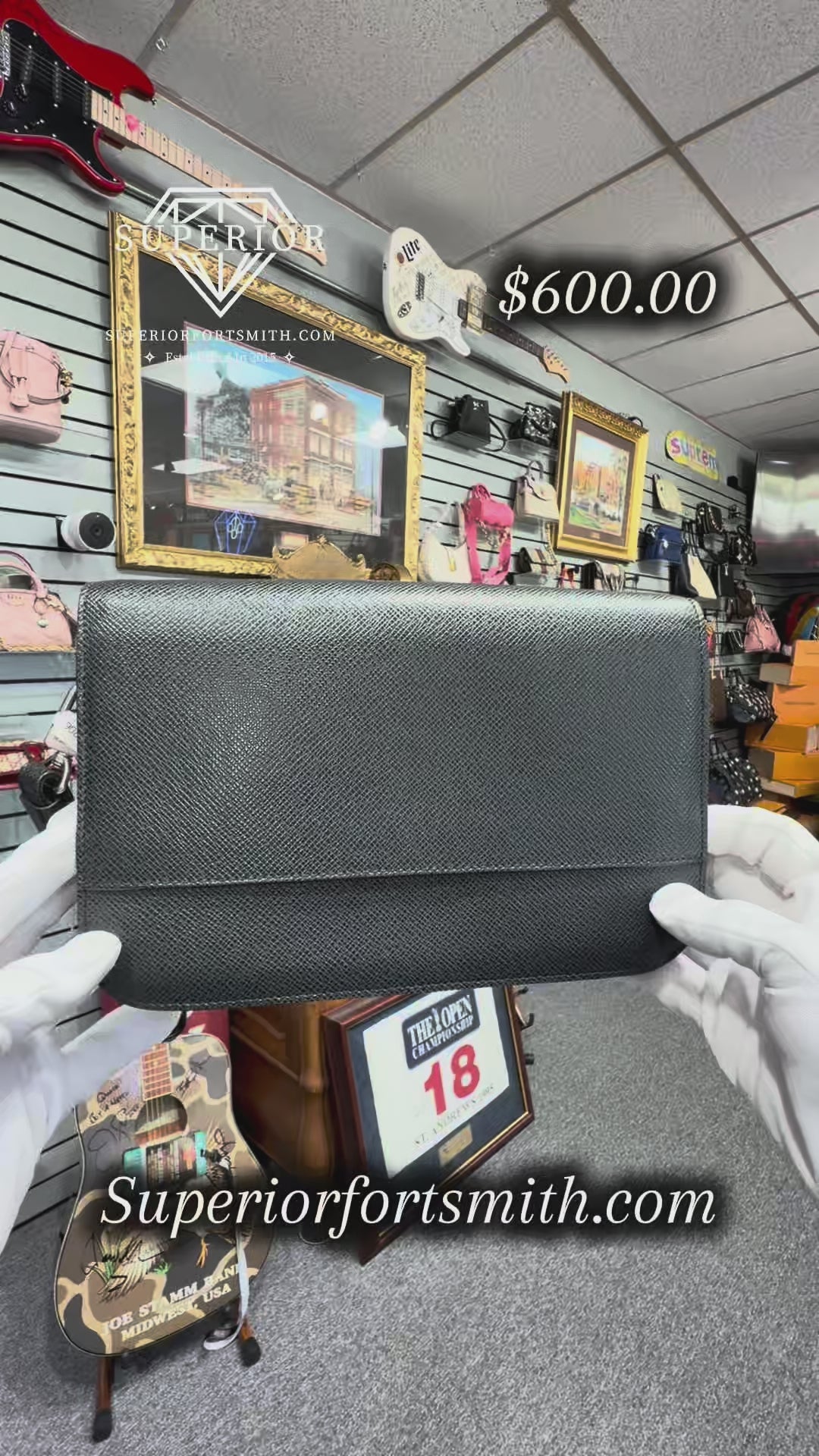 Louis Vuitton Baikal Men's Clutch