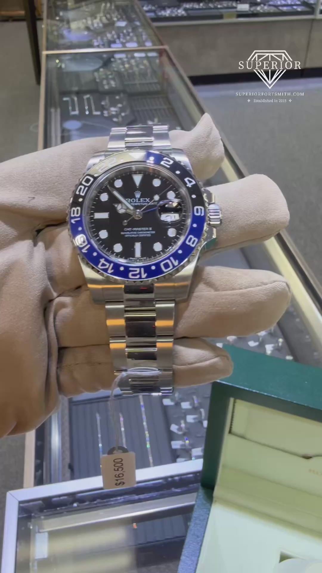 Rolex GMT-Master II "Batman" 116710BLNR (2014)