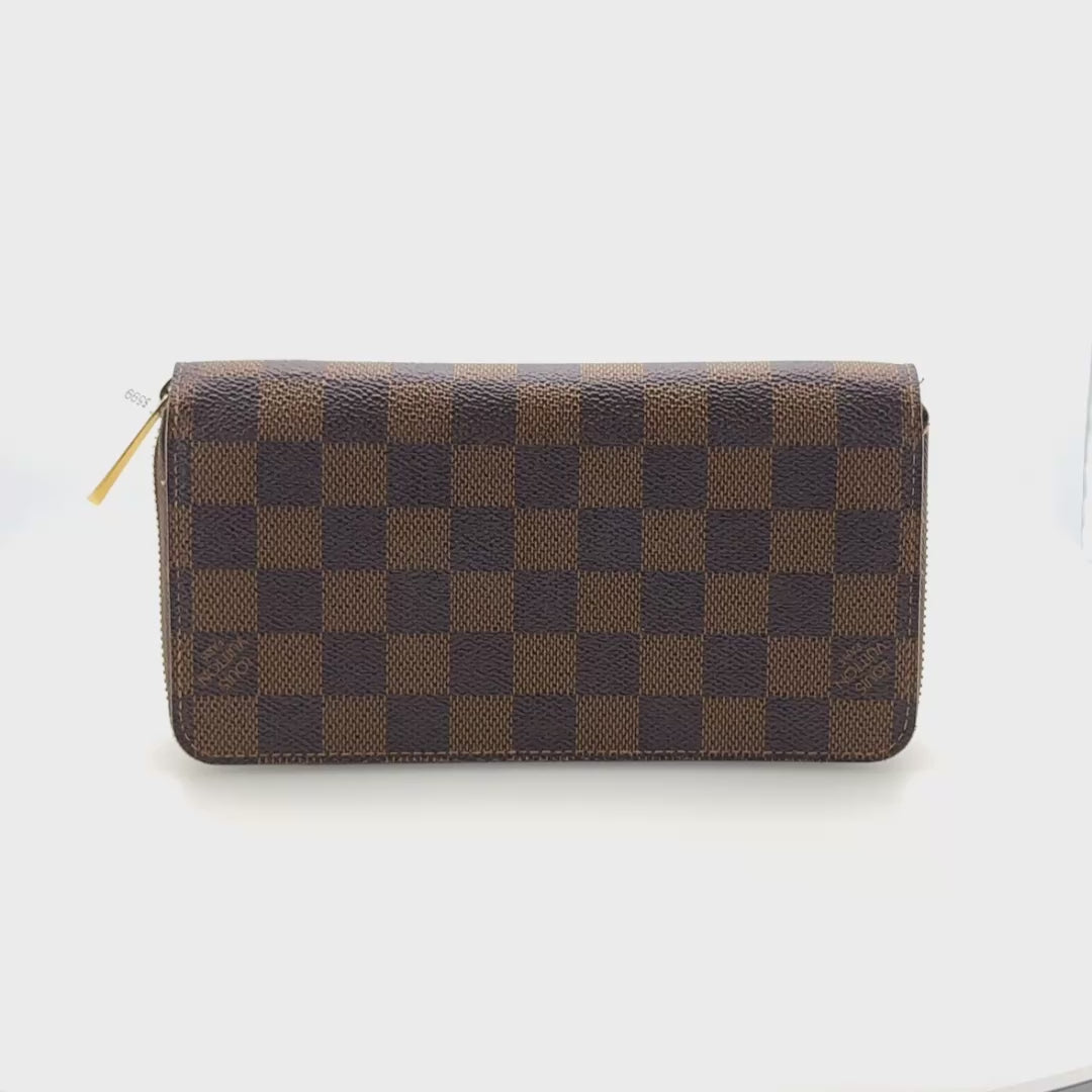 Louis Vuitton Zippy Wallet Damier Ebene