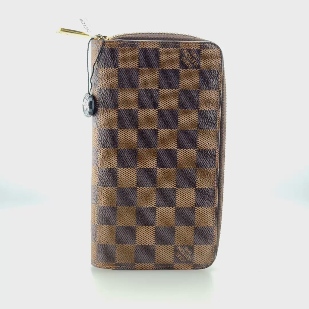 Louis Vuitton Zippy Wallet Damier Ebene