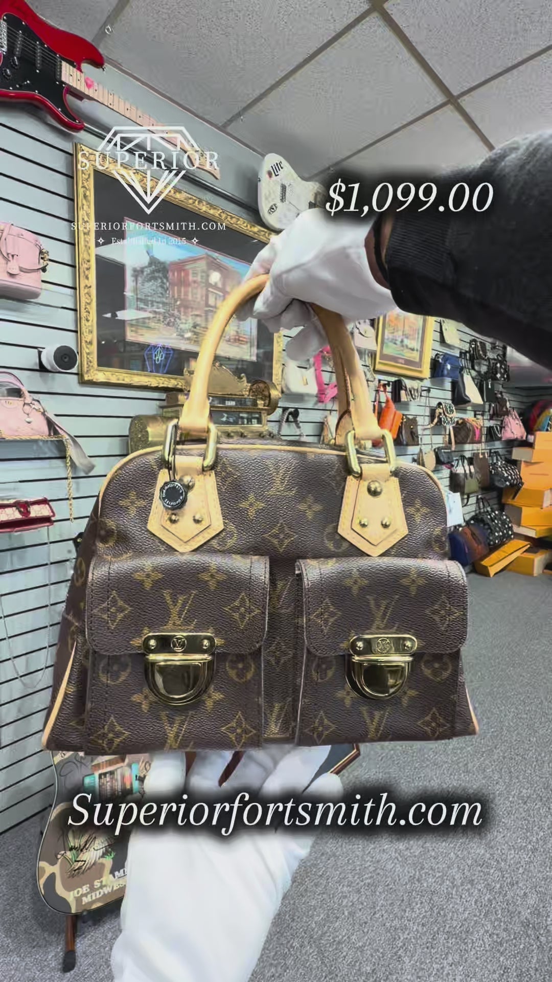 Louis Vuitton Monogram Manhattan PM