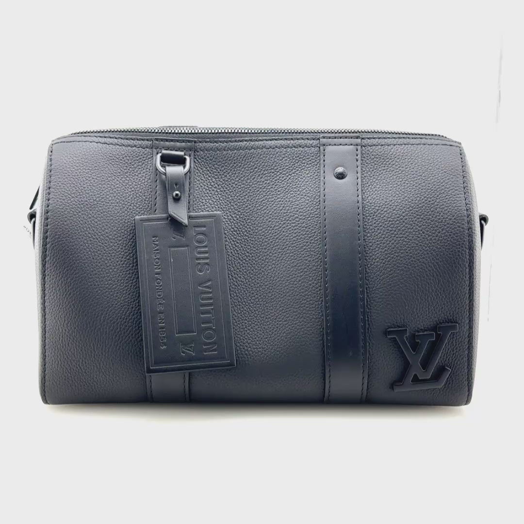 Louis Vuitton City Keepall Black Aerogram