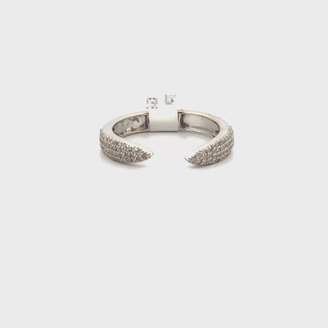 .30cttw. Natural Diamond Fashion Ring Set in 14K White Gold