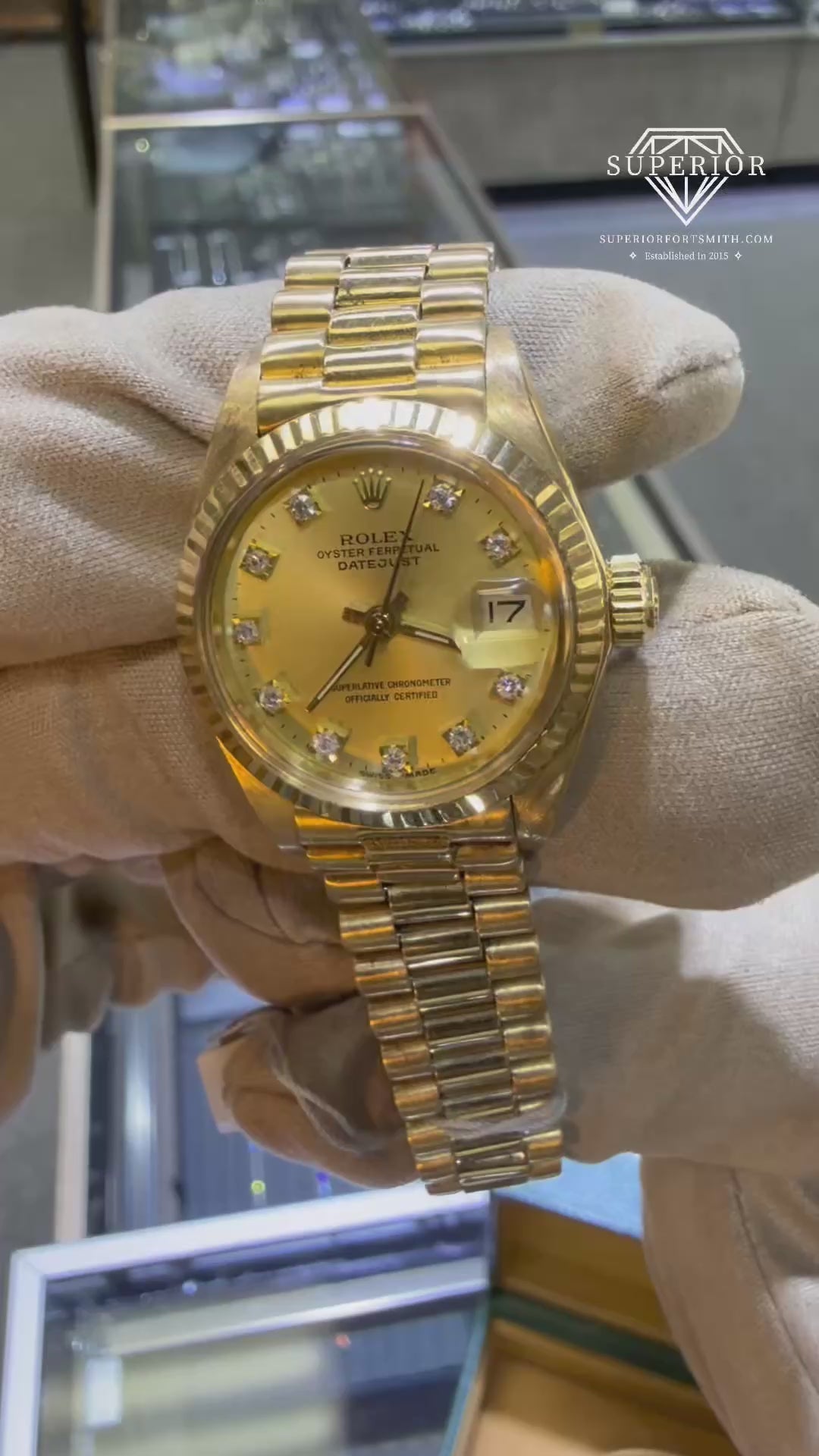 26mm Ladies Rolex President (1979)