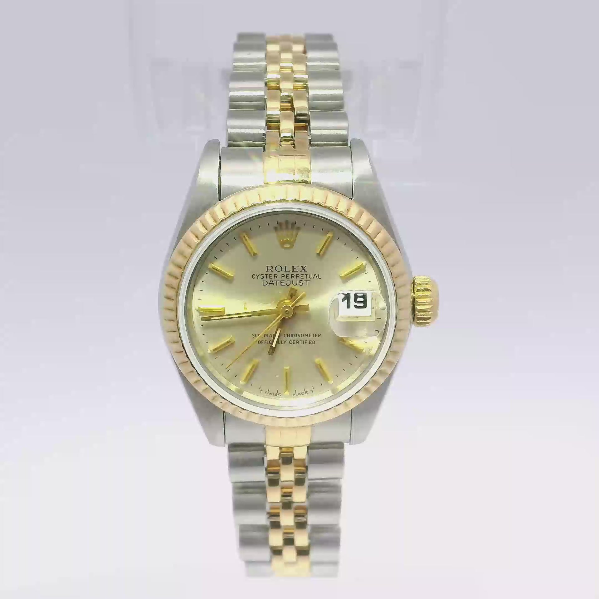 26mm Rolex Datejust Silver Dial